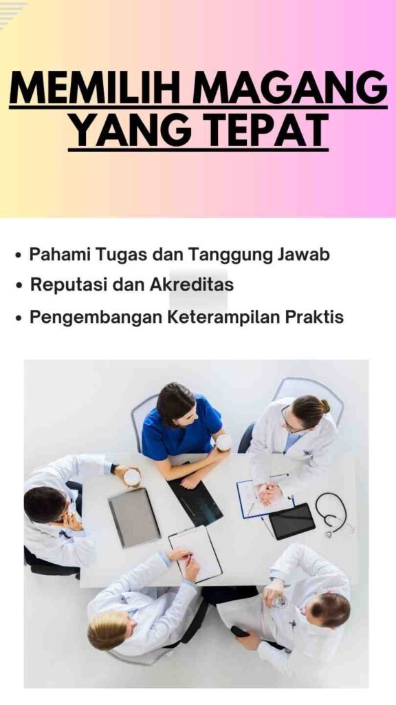 Memilih Magang yang Tepat